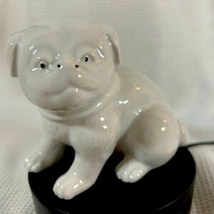 MMA CHINOISERIE WHITE PORCELAIN PUG